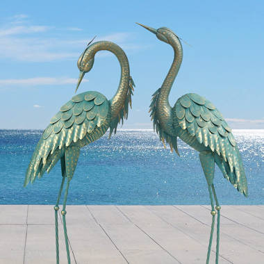 Design Toscano Great Egret Statue & Reviews | Wayfair